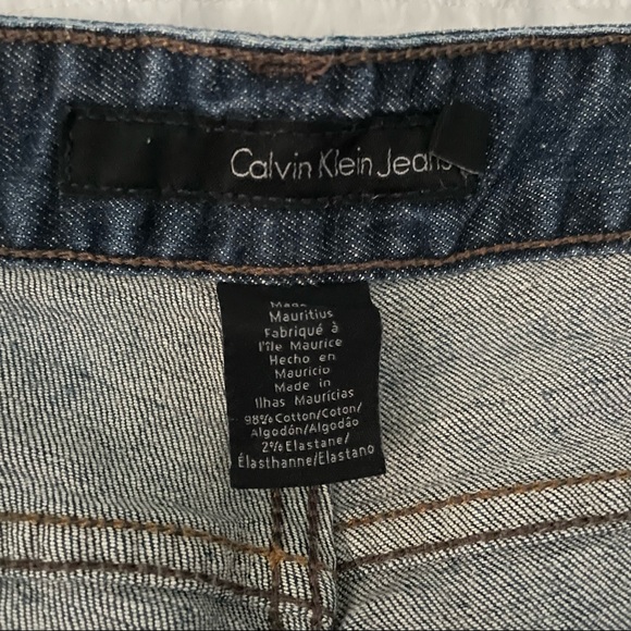 Calvin Klein Skinny Denim Blue Jeans Size 30/10 - Picture 7 of 11